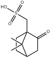 DL-10-樟脑磺酸 结构式