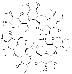 三甲基-β-环糊精 结构式