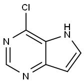 4-氯-5H-吡咯并[3,2-d]嘧啶 结构式