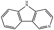 5H-吡啶并[4,3-b]吲哚 结构式