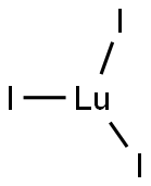 碘化镥(III) 结构式