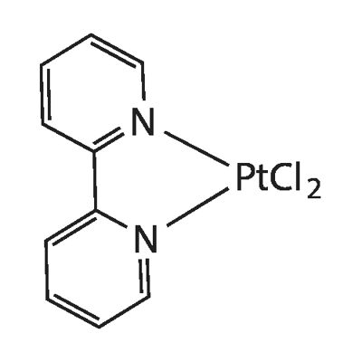 2,2'-联吡啶二氯铂 结构式