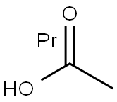 乙酸镨(III)水合物 结构式
