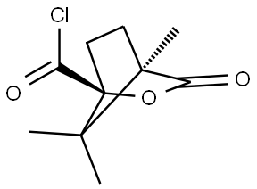 (1S)-(-)-莰烷酰氯 结构式