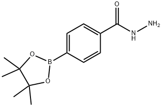 4-(肼基羰基)苯硼酸频哪酯 结构式