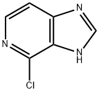 4-氯-1H-咪唑并[4,5-C]吡啶 结构式