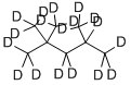 2,2,4-三甲基戊烷-d18 结构式