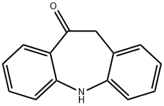 5H-二苯并[b,f]氮杂环庚烯-10(11H)-酮 结构式