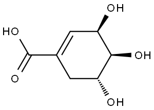 莽草酸 结构式