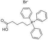 (4-羧丁基)三苯基溴化膦 结构式