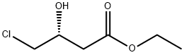 (R)-3-羟基-4-氯丁酸乙酯 结构式