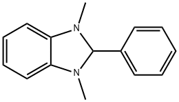 1,3-二甲基-2-苯基苯并咪唑啉 结构式