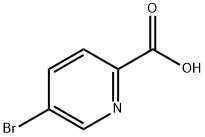 5-溴-2-吡啶甲酸 结构式