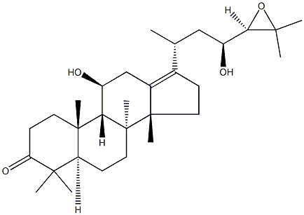 泽泻醇B 结构式