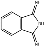 1,3-二亚氨基异吲哚啉 结构式