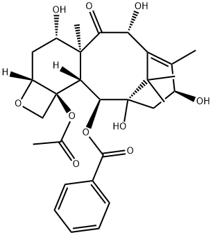 10-脱乙酰巴卡丁Ⅲ 结构式