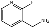 (2-氟吡啶-3-基)甲胺 结构式
