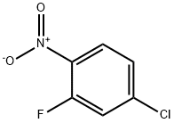 2-氟-4-氯硝基苯 结构式