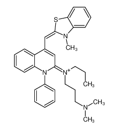 SYBR Green I 核苷酸胶体染料 结构式