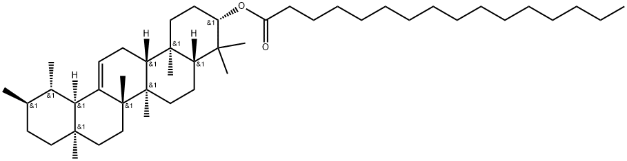 α-香树脂醇棕榈酸酯 结构式