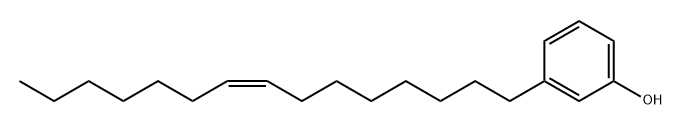 M-[(Z)-8-十五碳烯基]苯酚 结构式