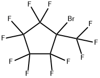 1-溴八氟-1-(三氟甲基)环戊烷(询价) 结构式