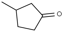 3-甲基环戊酮 结构式
