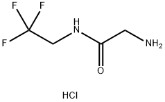 2-氨基-N-(2,2,2-三氟乙基)-乙酰胺盐酸盐 结构式