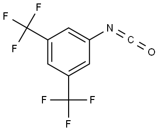 异氰酸3,5-双(三氟甲基)苯酯 结构式