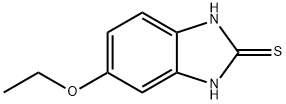 5-乙氧基-2-巯基苯并咪唑 结构式