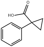 1-苯基环丙基甲酸 结构式