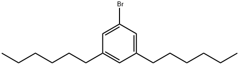 1-溴-3,5-二己基苯 结构式