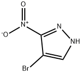4-溴-3-硝基吡唑 结构式