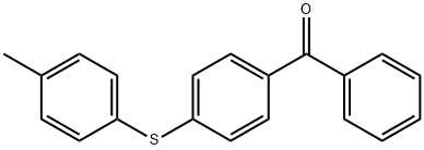 4-苯甲酰-4'-甲基二苯硫醚 结构式