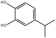 4-异丙基邻苯二酚 结构式