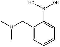 2-(N,N-二甲基胺甲基)苯硼酸 结构式