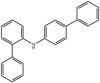 N-(4-联苯基)-2-联苯胺 结构式