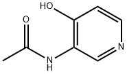 N-(4-羟基吡啶-3-基)乙酰胺 结构式