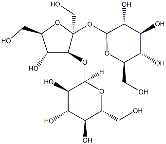 D-(+)-松三糖水合物 结构式