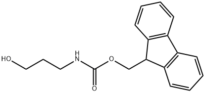 3-(Fmoc-氨基)-1-丙醇 结构式