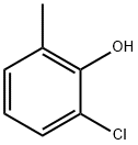 2-氯-6-甲基苯酚 结构式