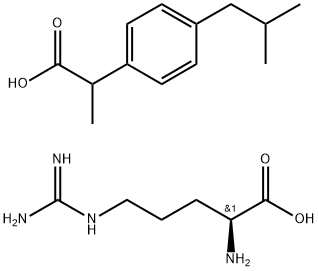 精氨酸布洛芬 结构式