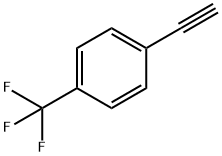 4-乙炔基-α,α,α-三氟甲苯 结构式