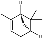 (1S)-(-)-alpha-蒎烯 结构式