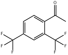 2,4-二三氟甲基苯乙酮 结构式