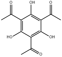 2,4,6-三乙酰间苯三酚 结构式