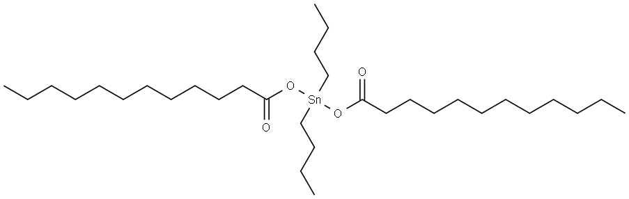 二月桂酸二丁基锡 结构式