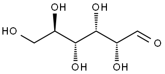 D-(+)-葡萄糖 结构式