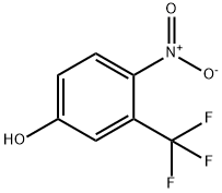 4-硝基-3-(三氟甲基)苯酚 结构式