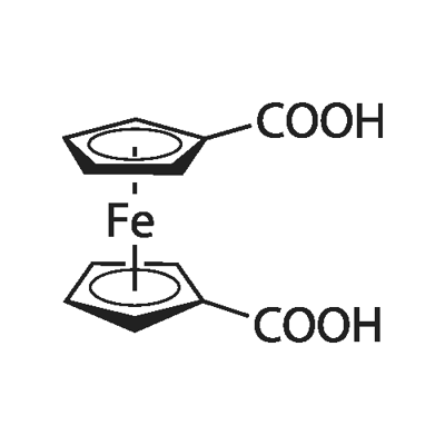 1,1'-二茂铁甲酸 结构式